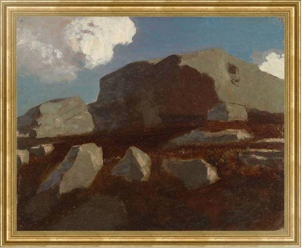 Постер Landscape at Daybreak с типом исполнения На холсте в раме в багетной раме NA033.1.051