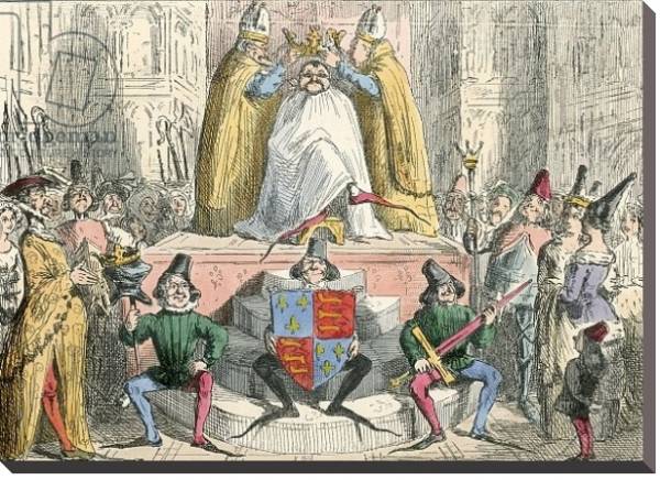 Постер Coronation of Henry the Fourth с типом исполнения На холсте без рамы