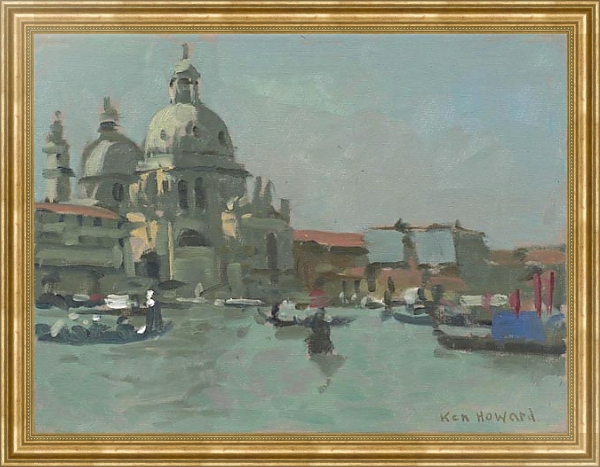 Постер Венеция 14 с типом исполнения На холсте в раме в багетной раме NA033.1.051