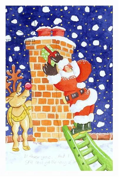 Постер Present from Santa, 2005 с типом исполнения На холсте в раме в багетной раме 221-03