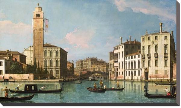 Постер Венеция - Вход в Каннареджо 2 с типом исполнения На холсте без рамы