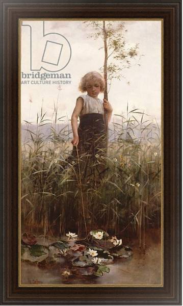 Постер The Water Lilies с типом исполнения На холсте в раме в багетной раме 1.023.151