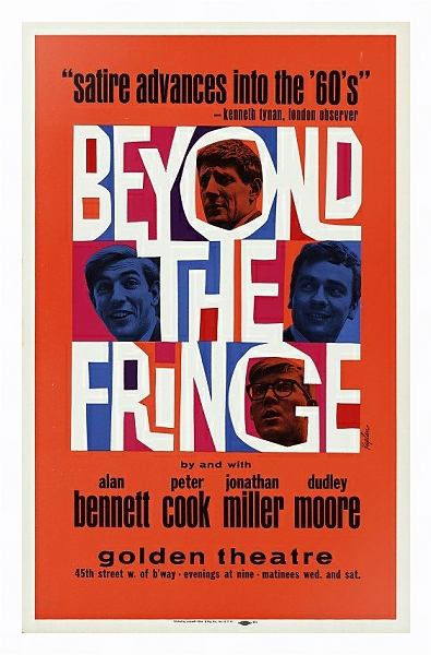 Постер Beyond the fringe с типом исполнения На холсте в раме в багетной раме 221-03
