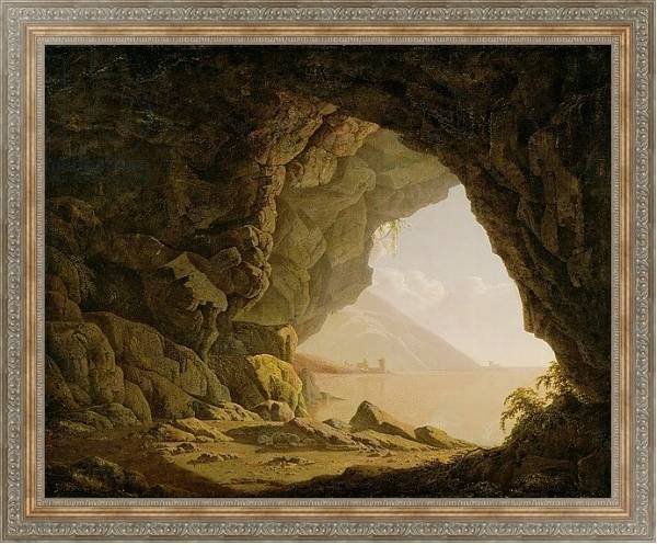 Постер Cavern, Near Naples, 1774 с типом исполнения На холсте в раме в багетной раме 484.M48.310