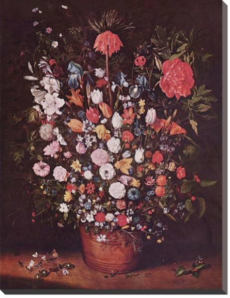 Постер Букет цветов 4 с типом исполнения На холсте без рамы