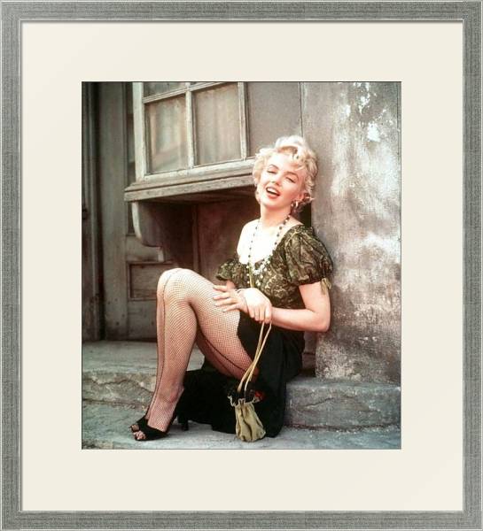 Постер Monroe, Marilyn 64 с типом исполнения Под стеклом в багетной раме 1727.2510