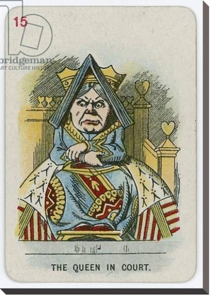 Постер The Queen in Court с типом исполнения На холсте без рамы