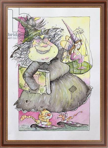 Постер Wicked Witch, 1998 с типом исполнения На холсте в раме в багетной раме 35-M719P-83