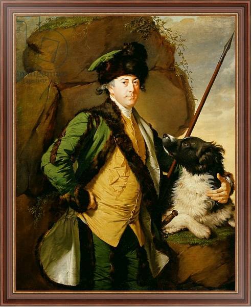 Постер Portrait of John Whetham of Kirklington, 1779-1780 с типом исполнения На холсте в раме в багетной раме 35-M719P-83