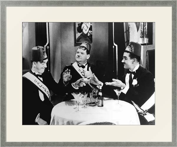 Постер Laurel & Hardy (Sons Of The Desert) с типом исполнения Под стеклом в багетной раме 1727.2510