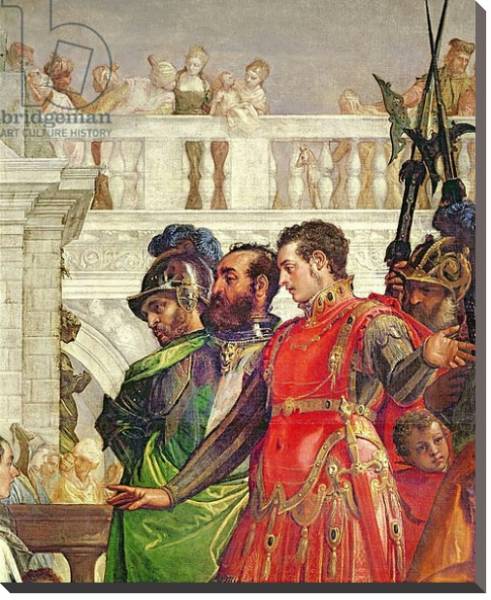 Постер Family of Darius before Alexander the Great 2 с типом исполнения На холсте без рамы
