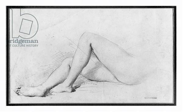 Постер Study of legs с типом исполнения На холсте в раме в багетной раме 221-03