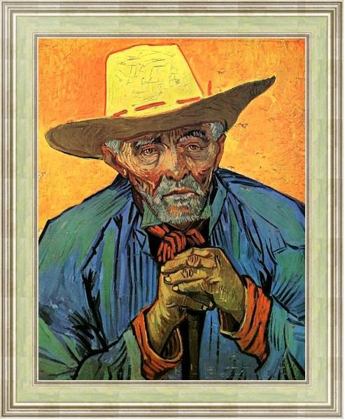 Постер Портрет Пасьянс Эскалиер с типом исполнения На холсте в раме в багетной раме NA053.0.113