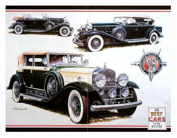 Постер Автомобили в искусстве 32 с типом исполнения На холсте в раме в багетной раме 221-03