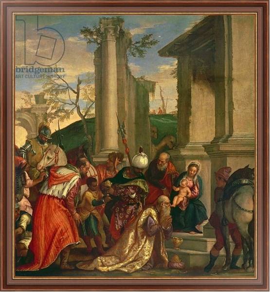 Постер Adoration of the Kings 2 с типом исполнения На холсте в раме в багетной раме 35-M719P-83
