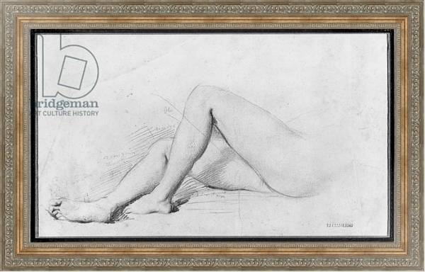 Постер Study of legs с типом исполнения На холсте в раме в багетной раме 484.M48.310
