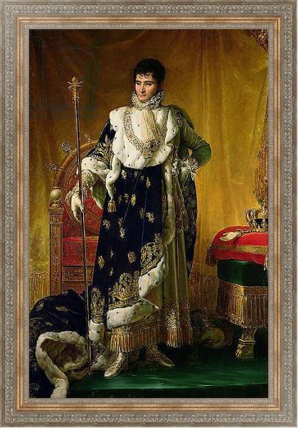 Постер Portrait of Jerome Bonaparte King of Westphalia, 1811 с типом исполнения На холсте в раме в багетной раме 484.M48.310