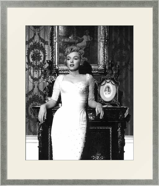 Постер Monroe, Marilyn (Prince And The Showgirl, The) с типом исполнения Под стеклом в багетной раме 1727.2510