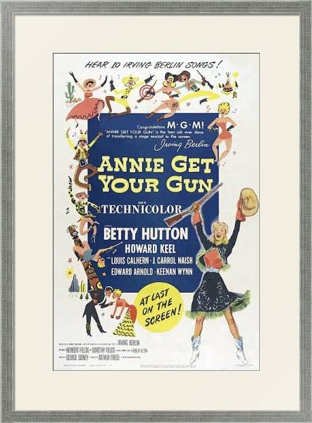 Постер Poster - Annie Get Your Gun с типом исполнения Под стеклом в багетной раме 1727.2510