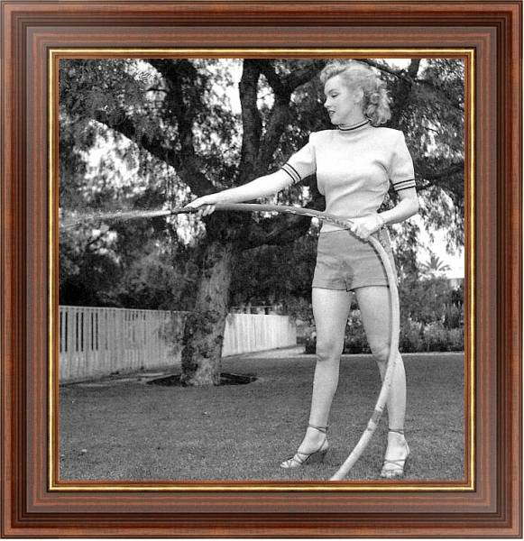 Постер Monroe, Marilyn 94 с типом исполнения На холсте в раме в багетной раме 35-M719P-83