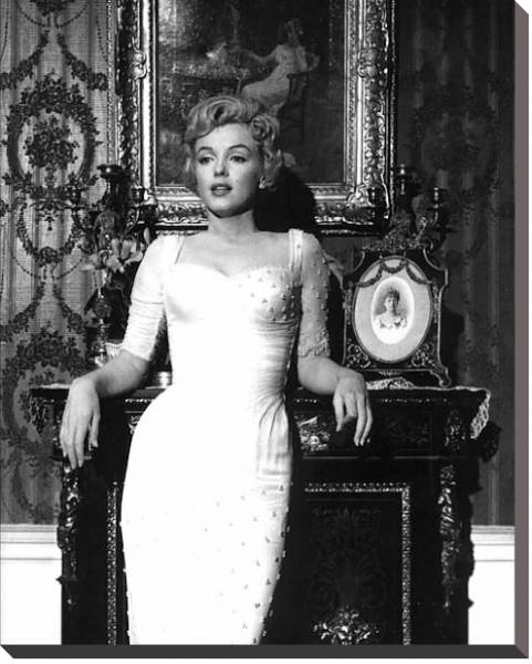 Постер Monroe, Marilyn (Prince And The Showgirl, The) с типом исполнения На холсте без рамы