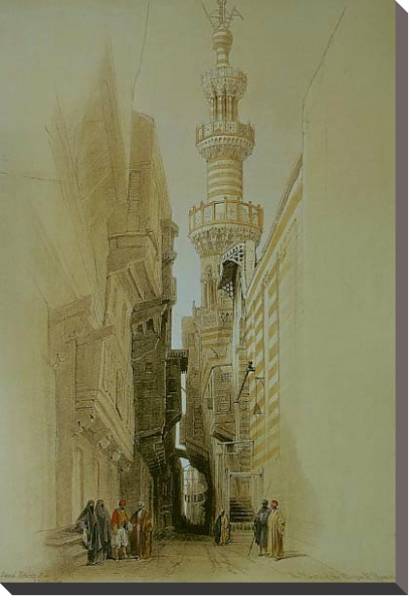 Постер Mosque El Rhamree с типом исполнения На холсте без рамы