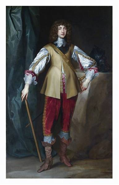 Постер Принц Руперт, граф Палатин с типом исполнения На холсте в раме в багетной раме 221-03