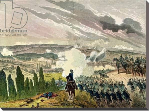 Постер The Battle of Sedan, 1st September 1870 с типом исполнения На холсте без рамы
