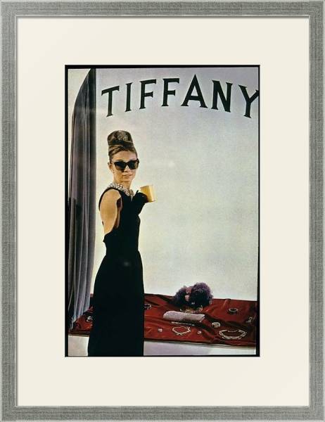 Постер Хепберн Одри 126 с типом исполнения Под стеклом в багетной раме 1727.2510