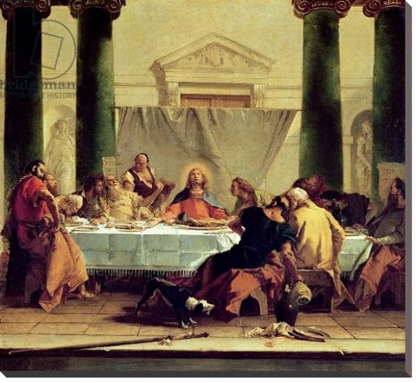 Постер The Last Supper, 1745-50 с типом исполнения На холсте без рамы