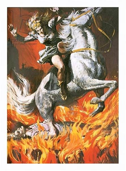 Постер Sigurd с типом исполнения На холсте в раме в багетной раме 221-03