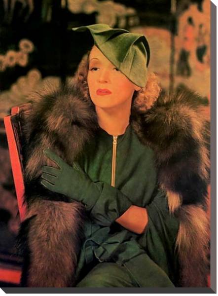 Постер Dietrich, Marlene 8 с типом исполнения На холсте без рамы