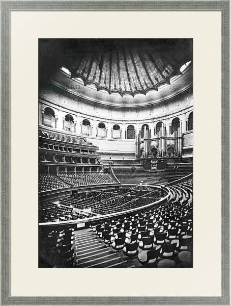 Постер The Royal Albert Hall, London, c.1880's 2 с типом исполнения Под стеклом в багетной раме 1727.2510