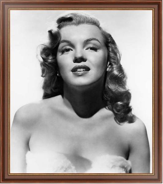 Постер Monroe, Marilyn (Love Happy) 2 с типом исполнения На холсте в раме в багетной раме 35-M719P-83
