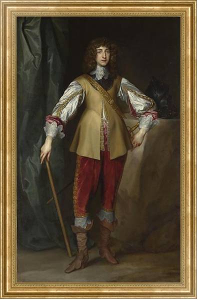 Постер Принц Руперт, граф Палатин с типом исполнения На холсте в раме в багетной раме NA033.1.051
