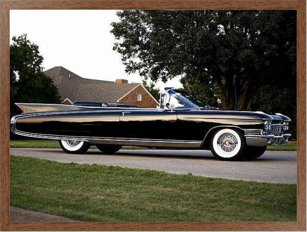 Постер Cadillac Eldorado Biarritz '1960 с типом исполнения На холсте в раме в багетной раме 1727.4310