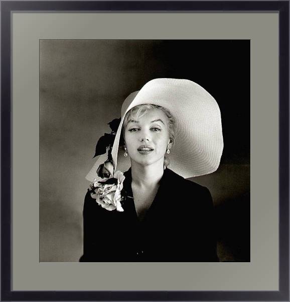 Постер Monroe, Marilyn 69 с типом исполнения Под стеклом в багетной раме 221-01