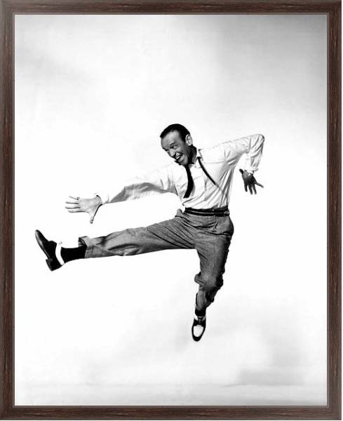 Постер Astaire, Fred 8 с типом исполнения На холсте в раме в багетной раме 221-02