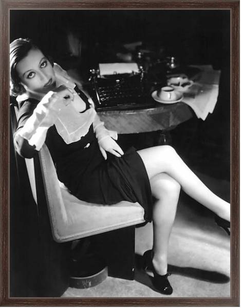Постер Crawford, Joan (Grand Hotel) с типом исполнения На холсте в раме в багетной раме 221-02
