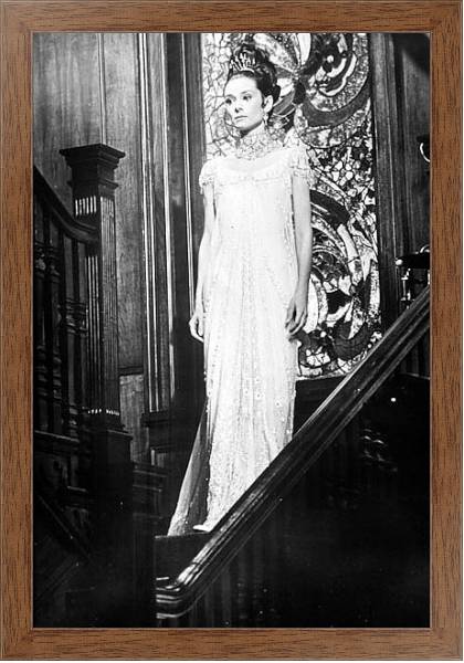 Постер Хепберн Одри 155 с типом исполнения На холсте в раме в багетной раме 1727.4310