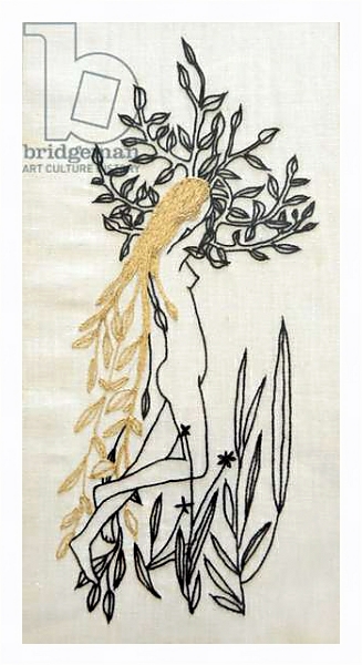 Постер Daphne, с типом исполнения На холсте в раме в багетной раме 221-03