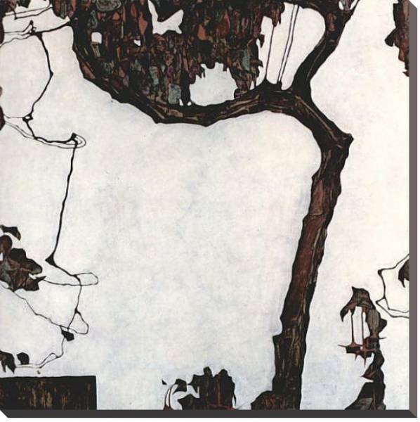 Постер Сливовое дерево с типом исполнения На холсте без рамы
