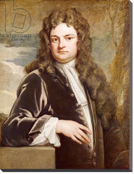 Постер Portrait of Sir Richard Steele 1711 с типом исполнения На холсте без рамы