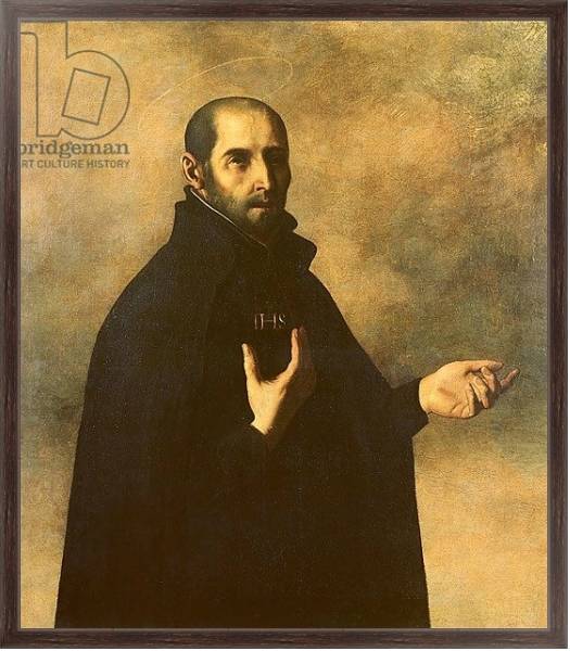 Постер St.Ignatius Loyola с типом исполнения На холсте в раме в багетной раме 221-02