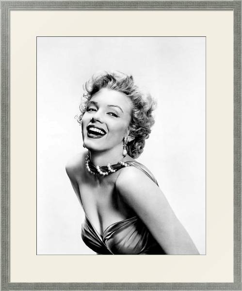 Постер Monroe, Marilyn 72 с типом исполнения Под стеклом в багетной раме 1727.2510