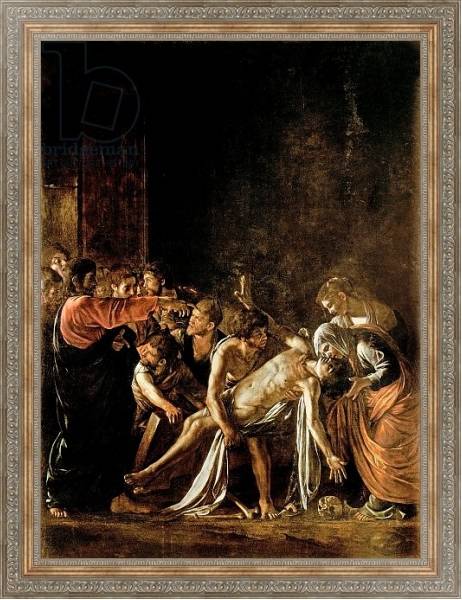 Постер Resurrection of Lazarus 4 с типом исполнения На холсте в раме в багетной раме 484.M48.310