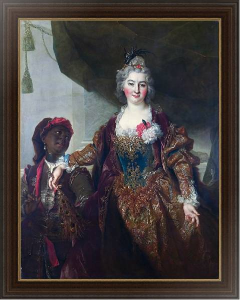 Постер Принцесса Ракоци с типом исполнения На холсте в раме в багетной раме 1.023.151