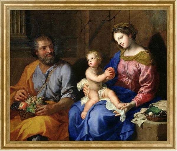 Постер The Holy Family 3 с типом исполнения На холсте в раме в багетной раме NA033.1.051