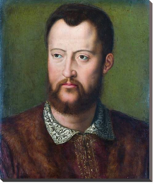 Постер Портрет Козимо де Медици, герцога Тосканского с типом исполнения На холсте без рамы