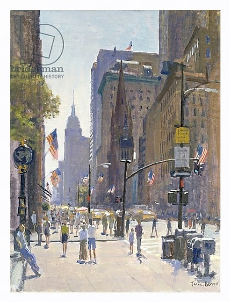 Постер Fifth Avenue, 1997 с типом исполнения На холсте в раме в багетной раме 221-03